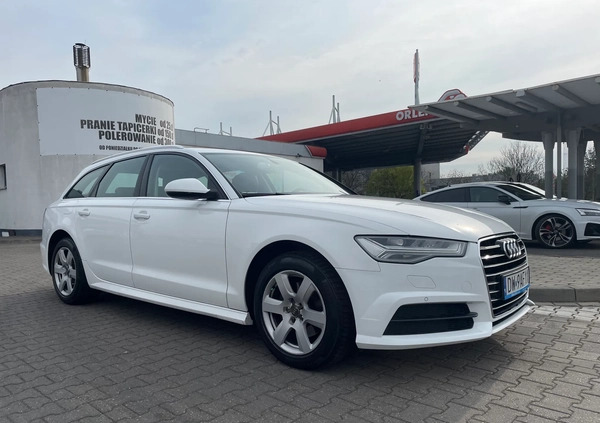 Audi A6 cena 93500 przebieg: 200000, rok produkcji 2018 z Wrocław małe 191